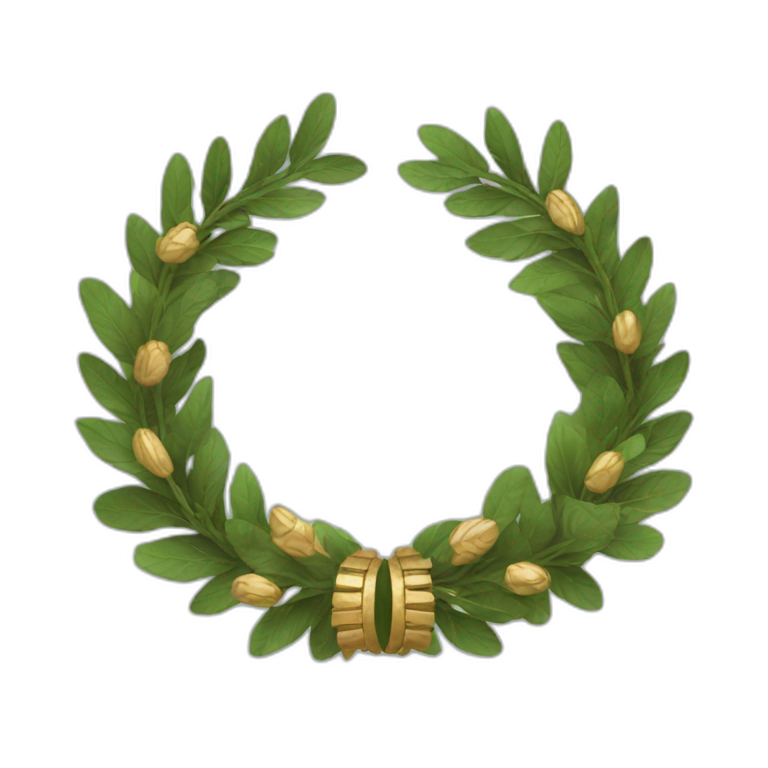 ancient greek wreath emoji