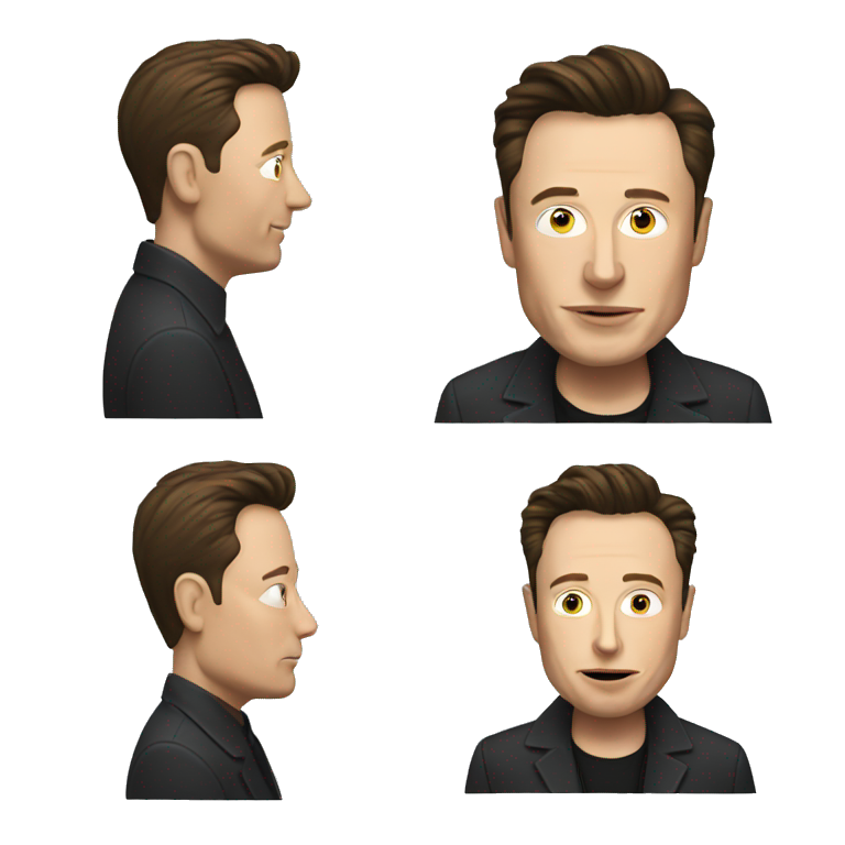 Elon Musk emoji