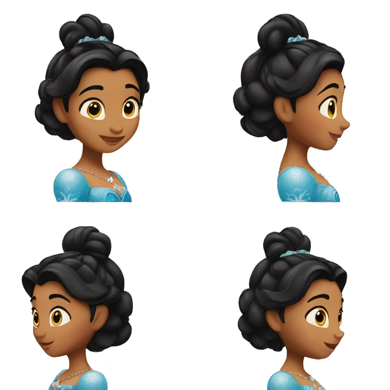 Disney princess wish Asha  emoji