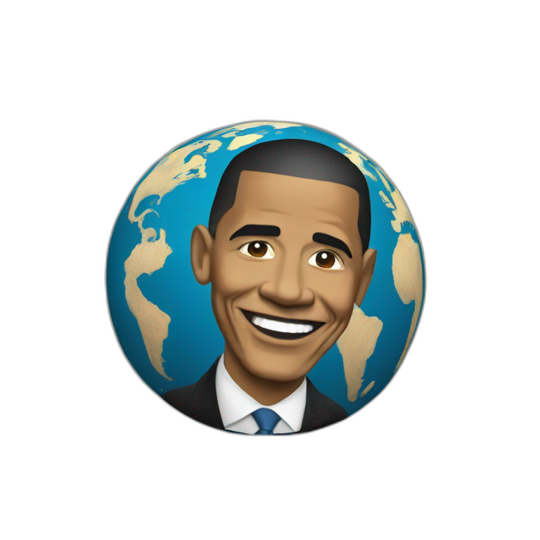 Obama-sphere emoji