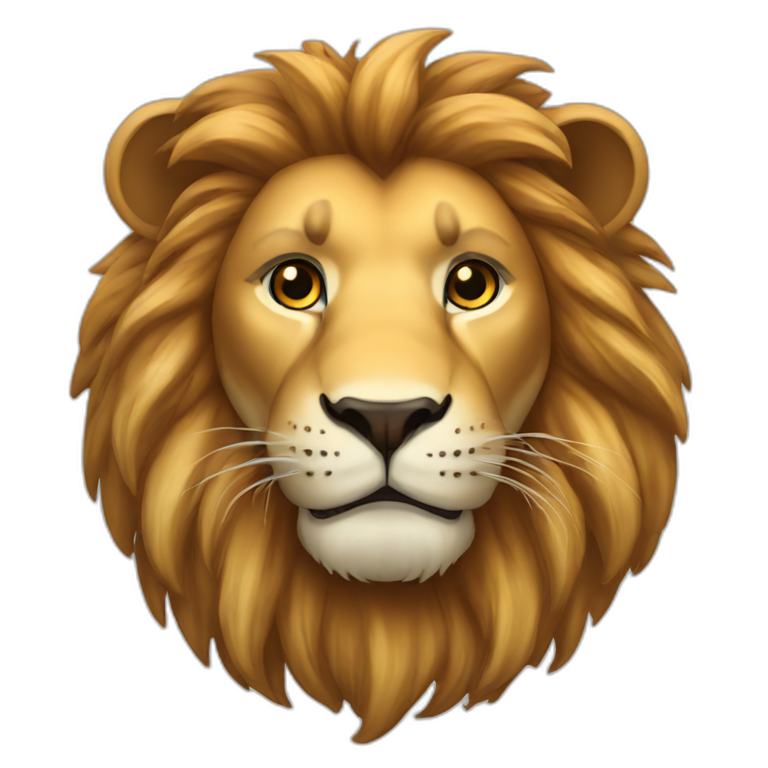 Lion avec corne emoji