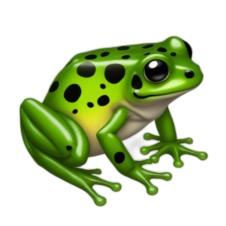 Poison frog emoji