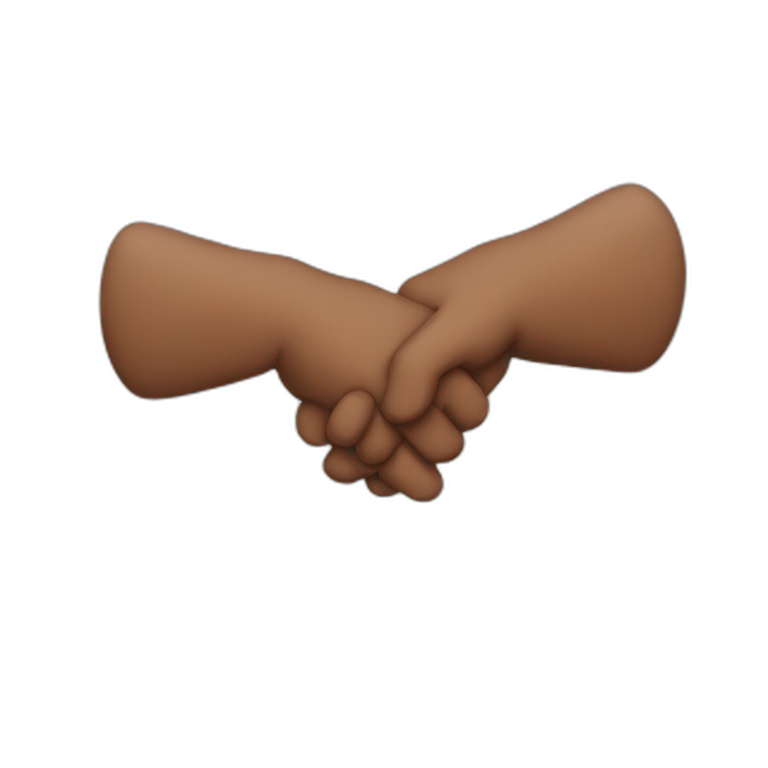 Holding hands emoji