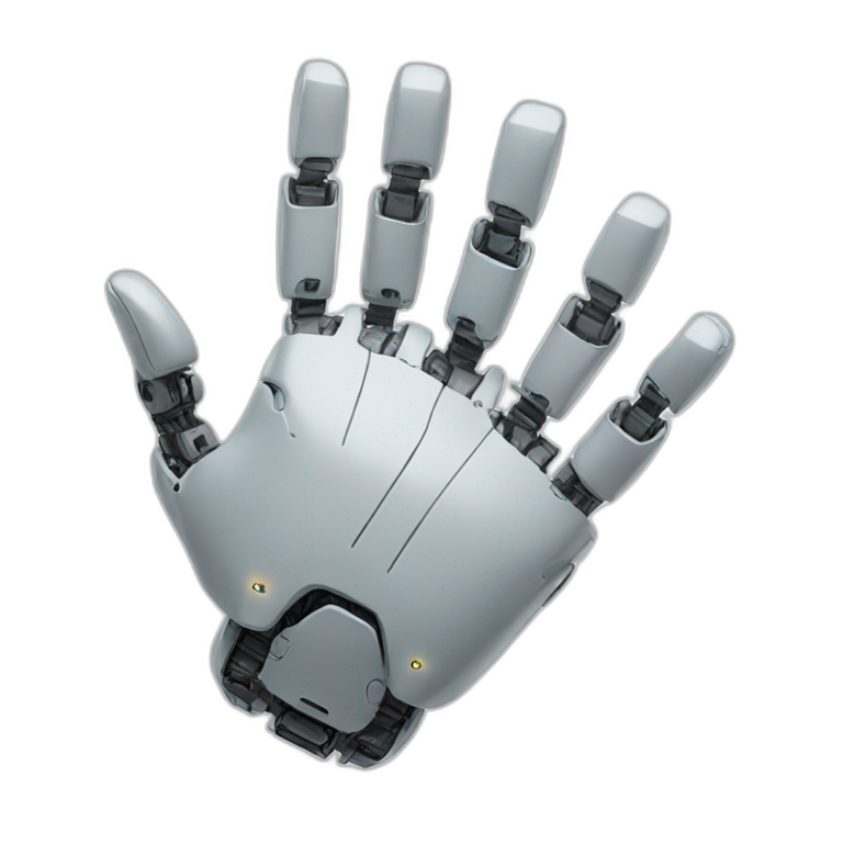 hand robot emoji