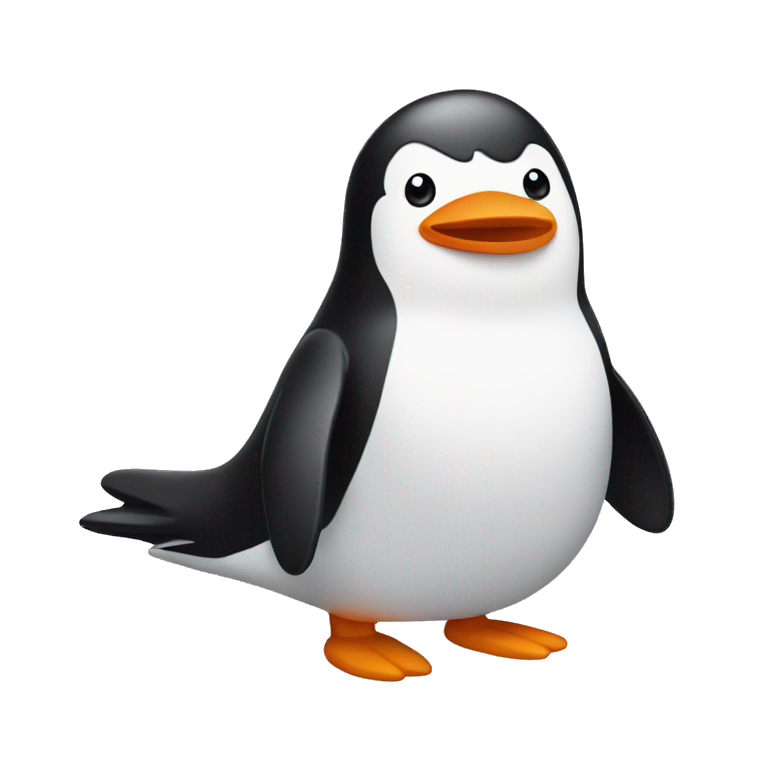 Pingüino croqueta emoji