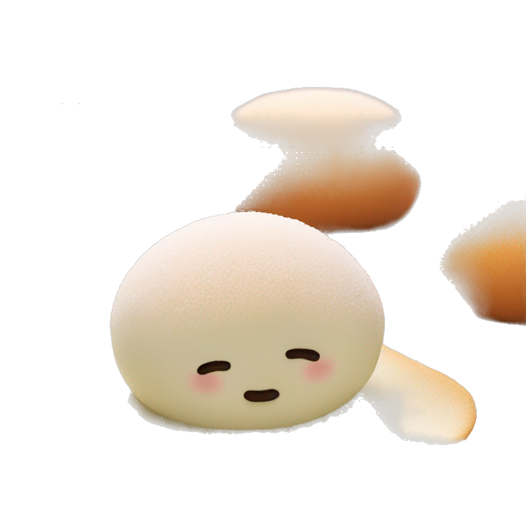 Mochi dessert  emoji