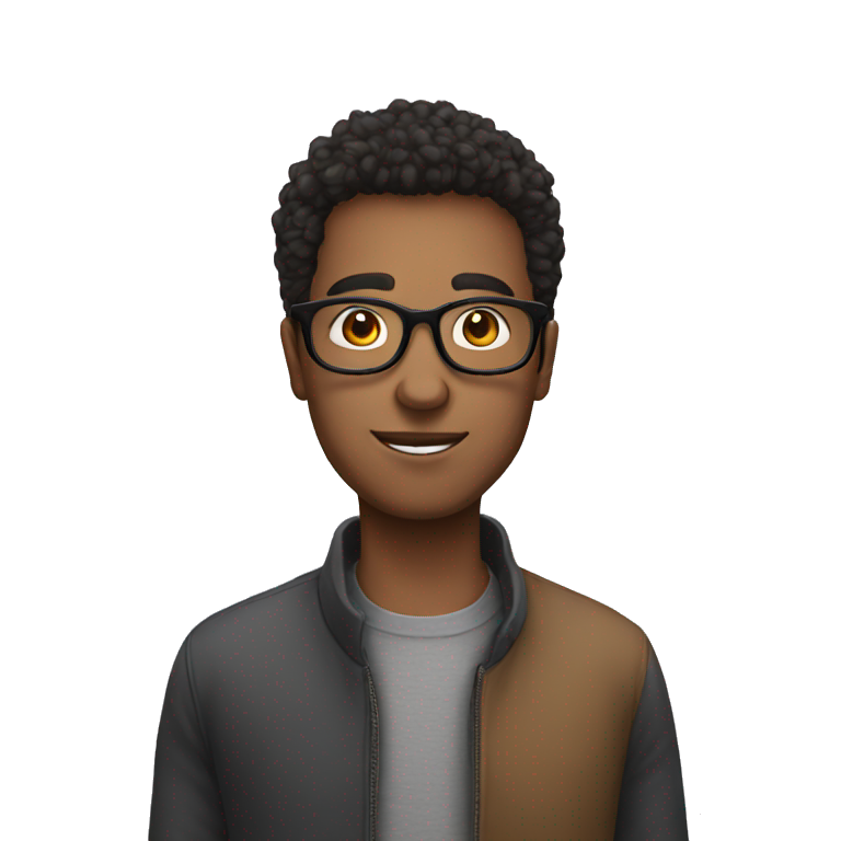 My Profile imagine with glasses emoji
