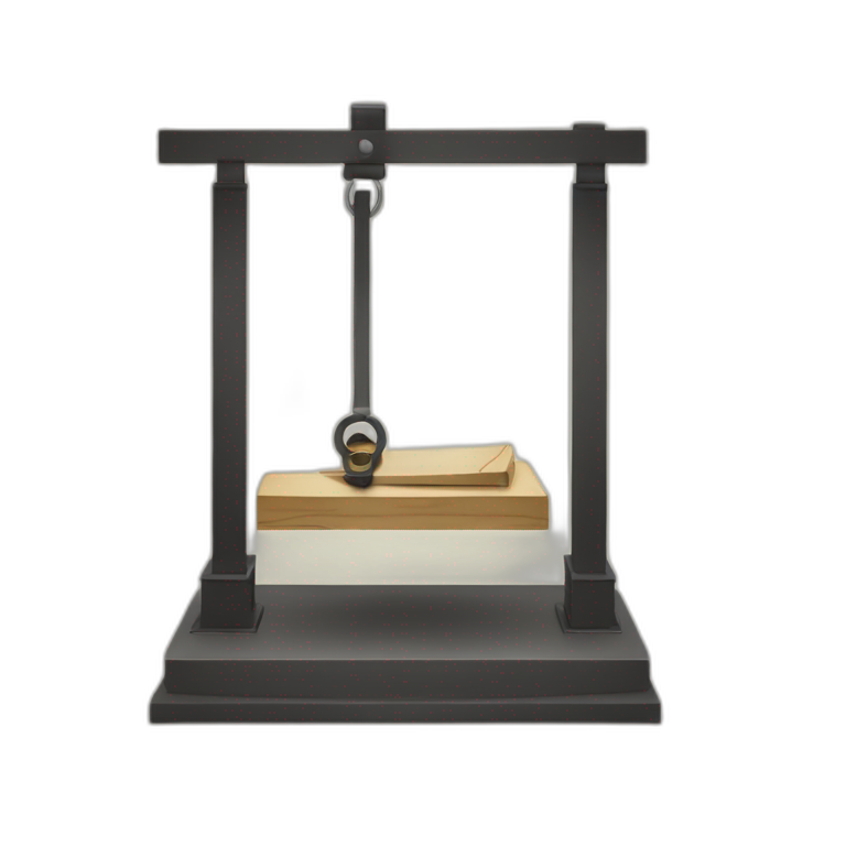 guillotine working emoji