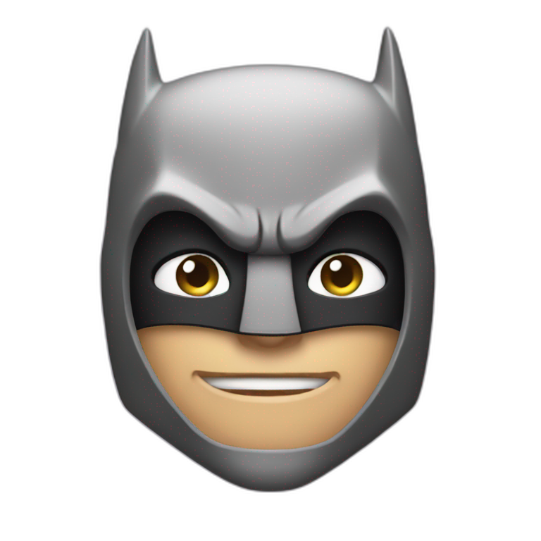 batman face emoji