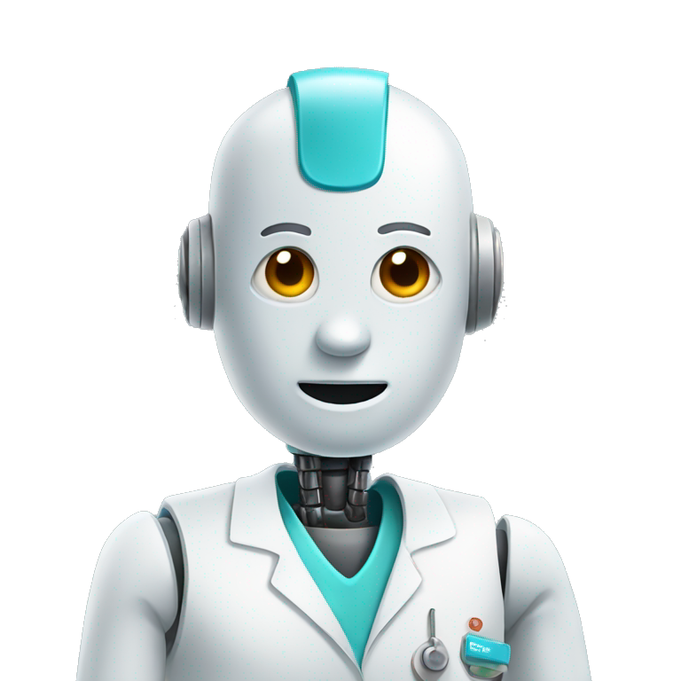 robots in medicine emoji