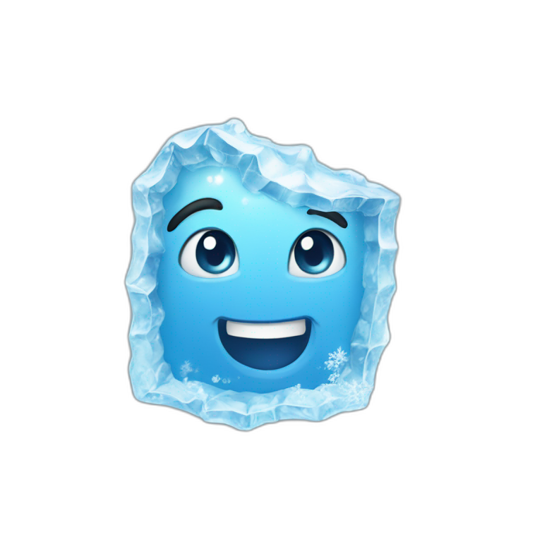 cœur de glace emoji
