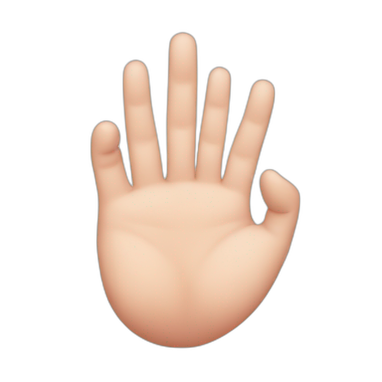 heart with fingers (korean) two hands emoji