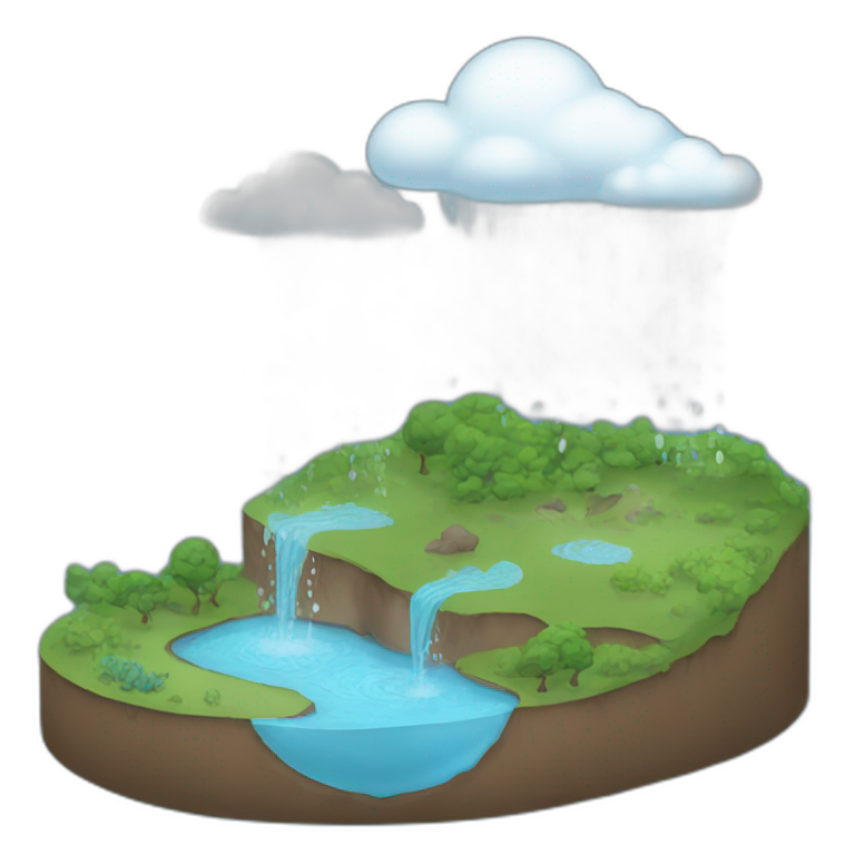 water cycle emoji