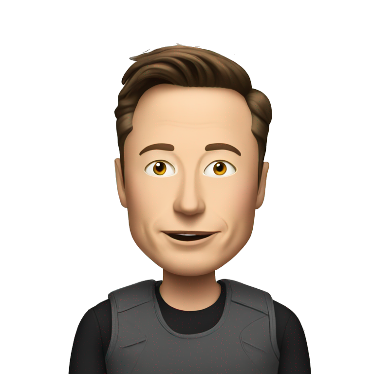 Elon Musk emoji