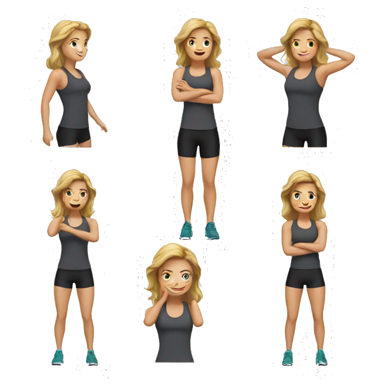 fitness trainer, nutrition specialist emoji