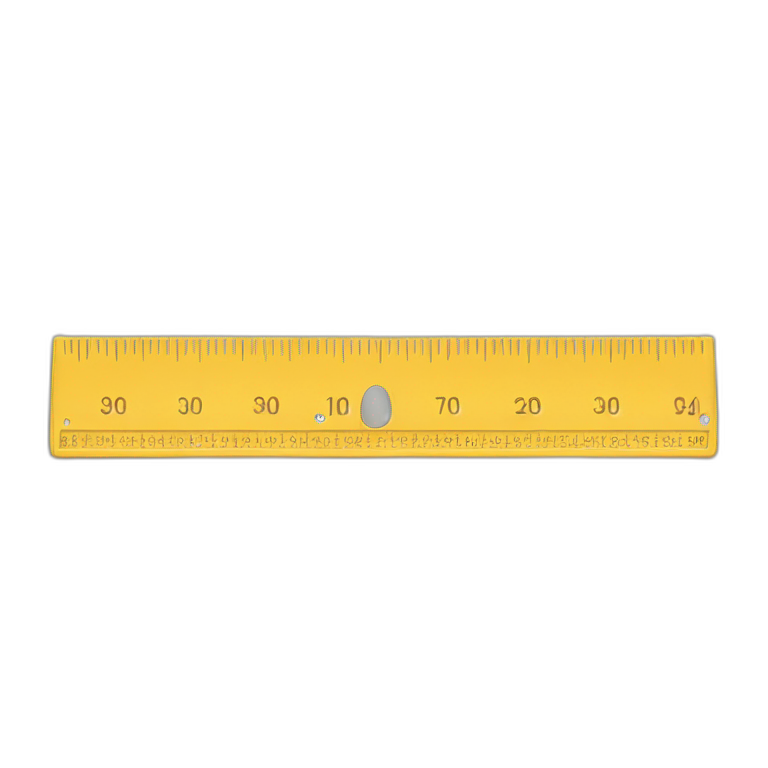 ruler yellow emoji