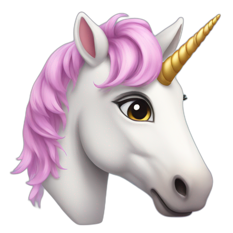 cute unicorn emoji