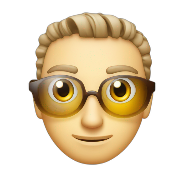 Monsieur bourelly et son oeil de verre emoji