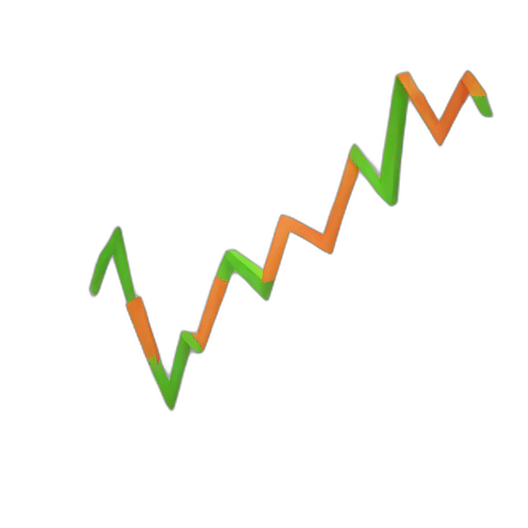 stock chart going up emoji