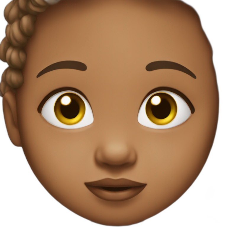 Baby Girl emoji
