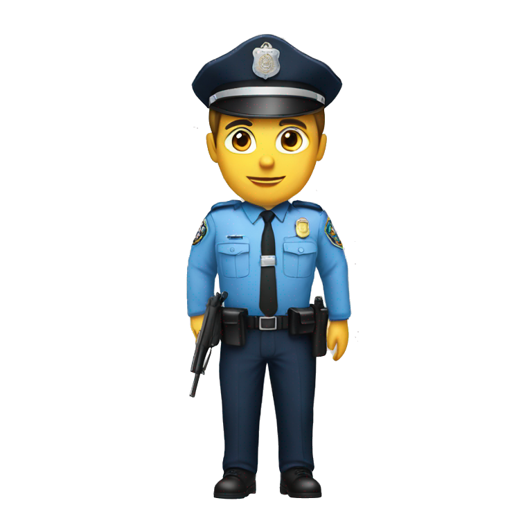 Un policier  emoji