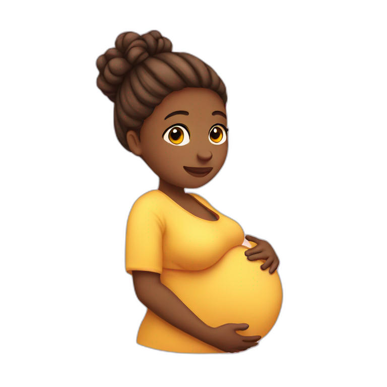 Pregnant emoji