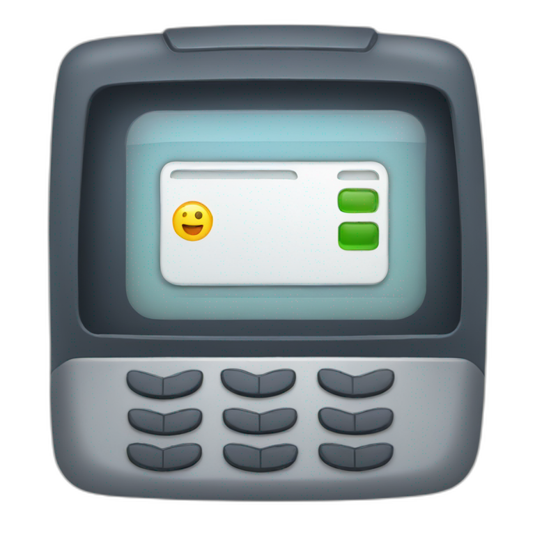 card terminal emoji