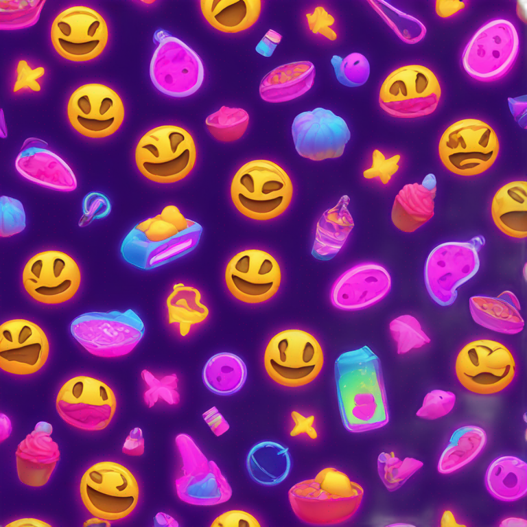 Neon vibe  emoji