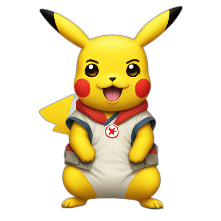 pikachu-north-korea emoji