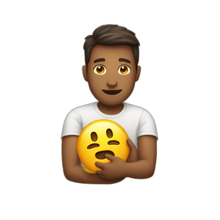 An emoji holding an emoji holding an emoji holding an emoji holding….. emoji