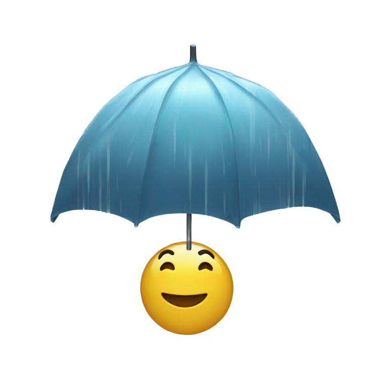 rain emoji