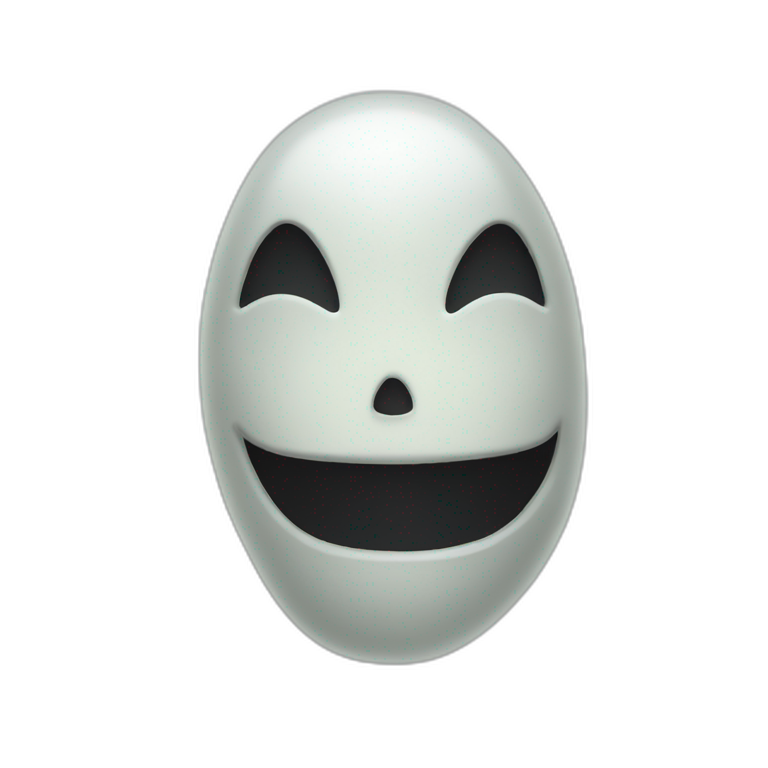 Ghost-face emoji