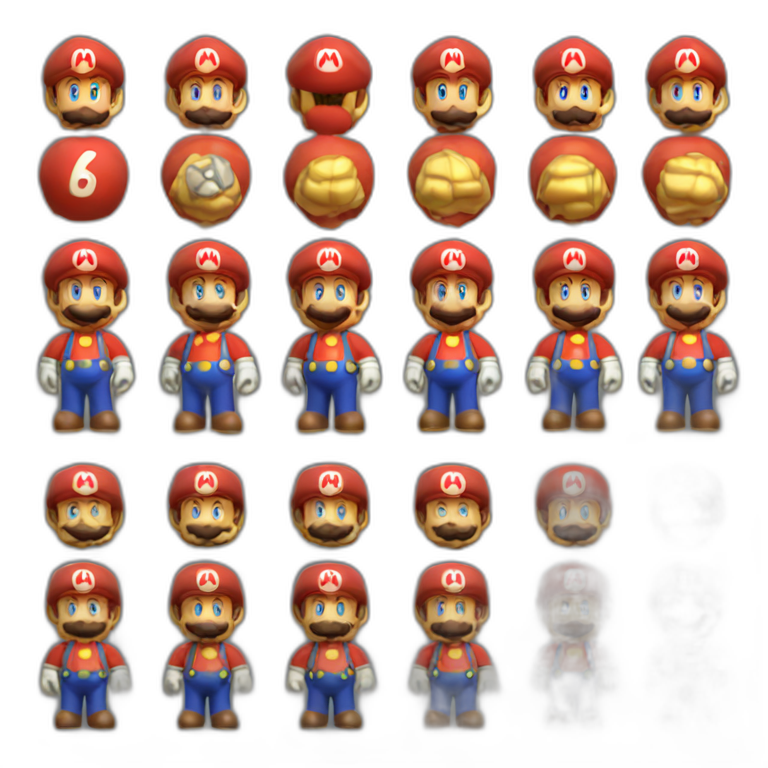 super mario 64 low poly emoji