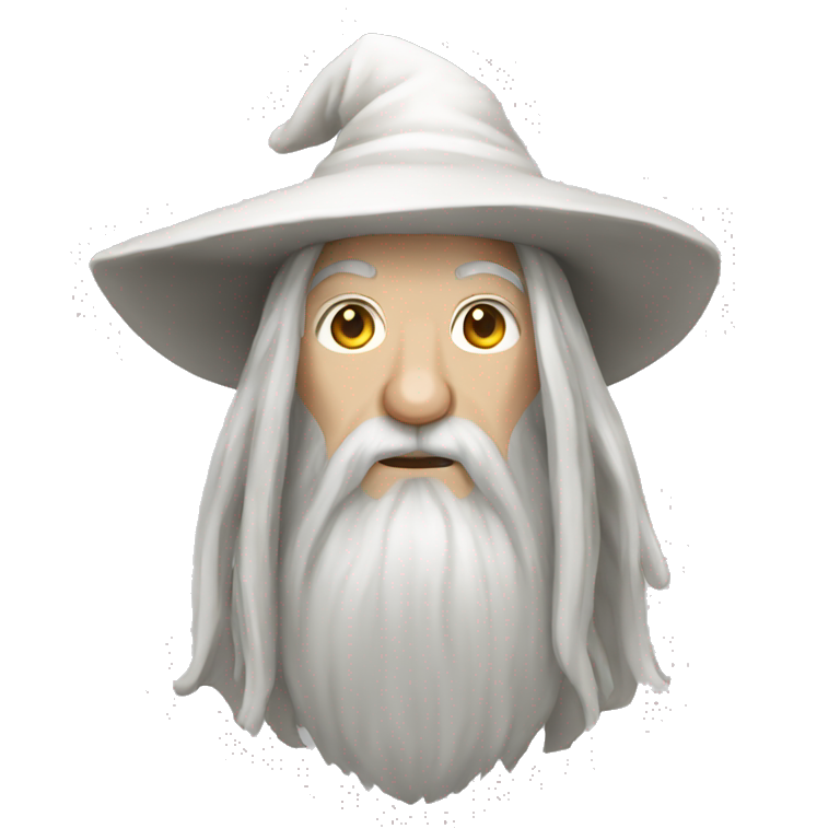 Gandalf the white emoji