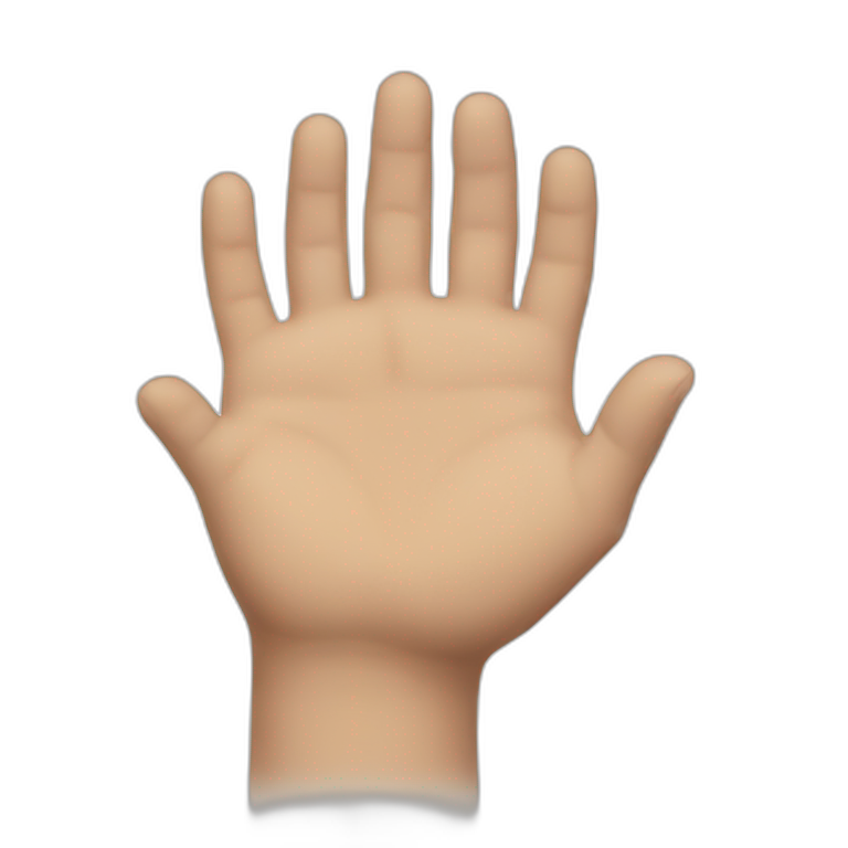 both hand emoji