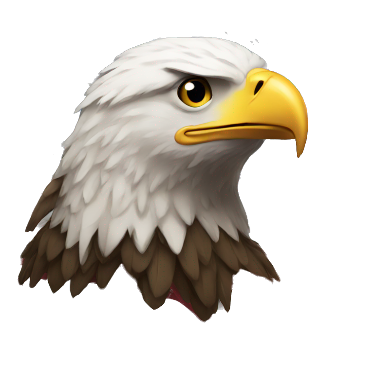 eagle with american flag emoji