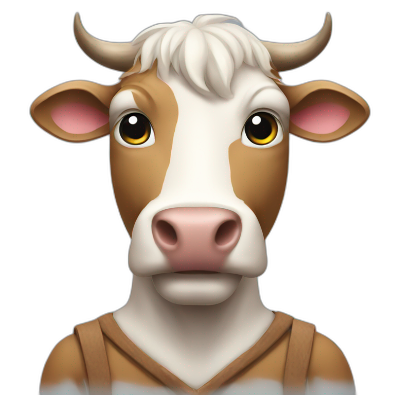 mr beast with cow emoji