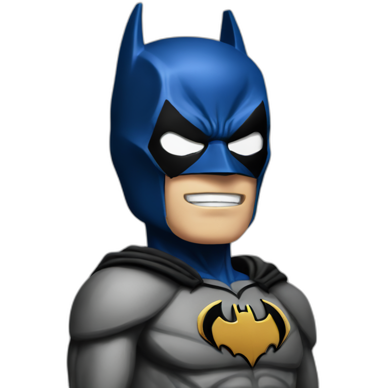 Batman vs spiderman emoji