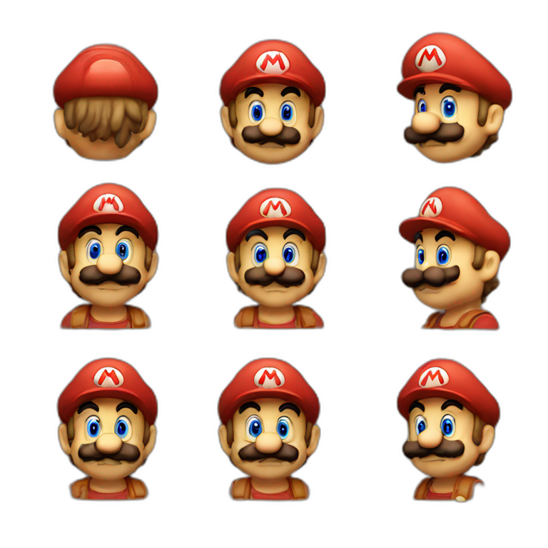 Mario em emoji