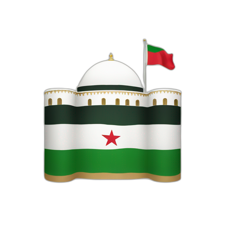 kabbah with algeria flag emoji