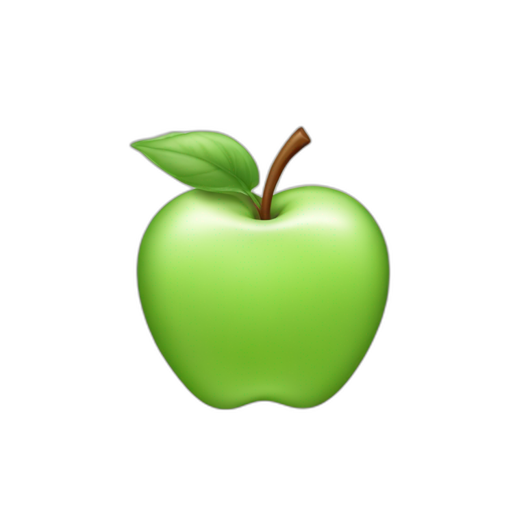 Apple inc. Logo emoji