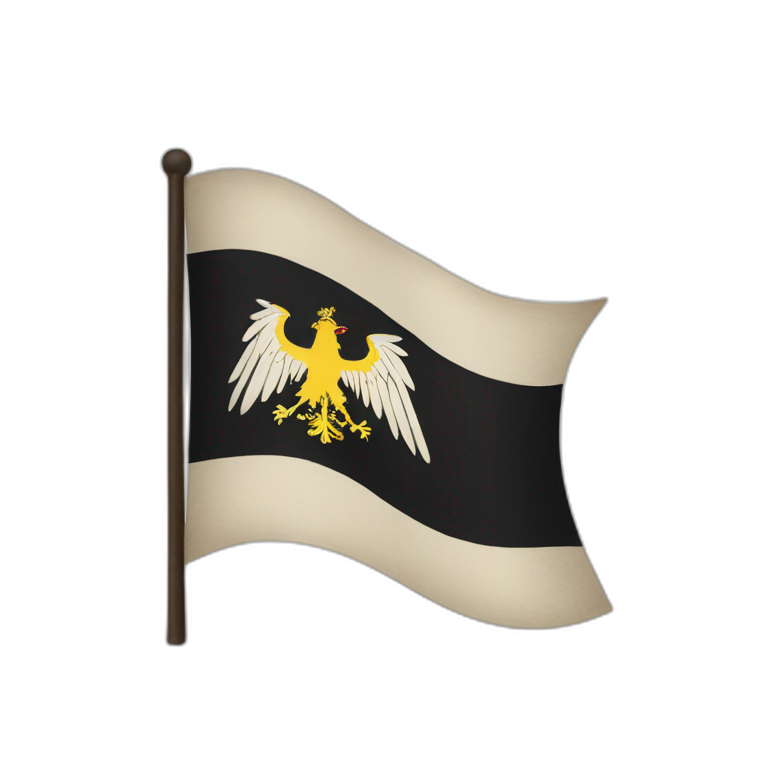 FLAG OF THE KINGDOM OF PRUSSIA emoji