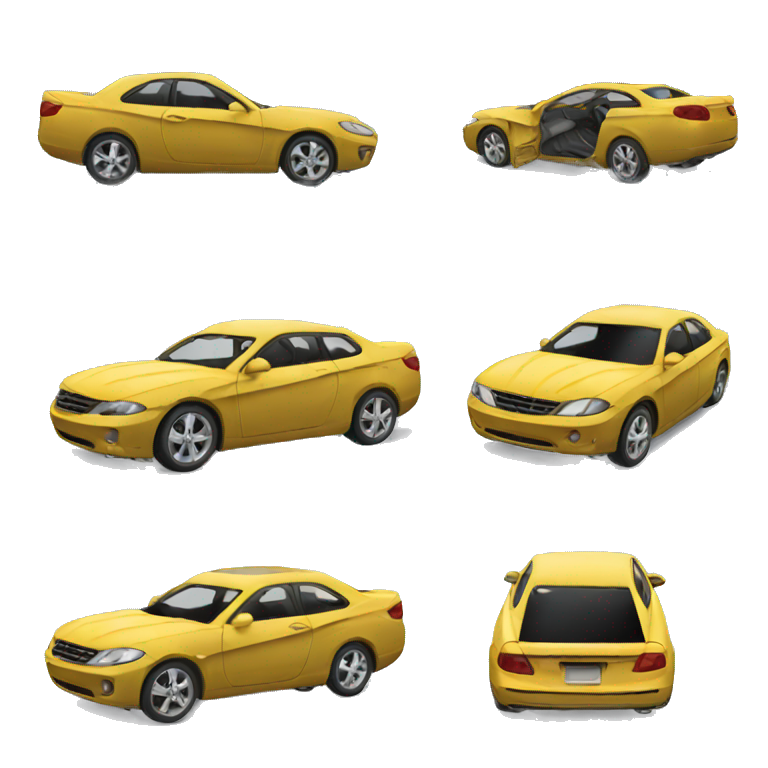 Damaged car emoji