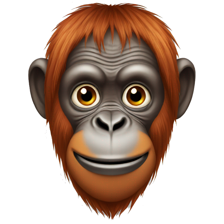 Orangutan Face emoji