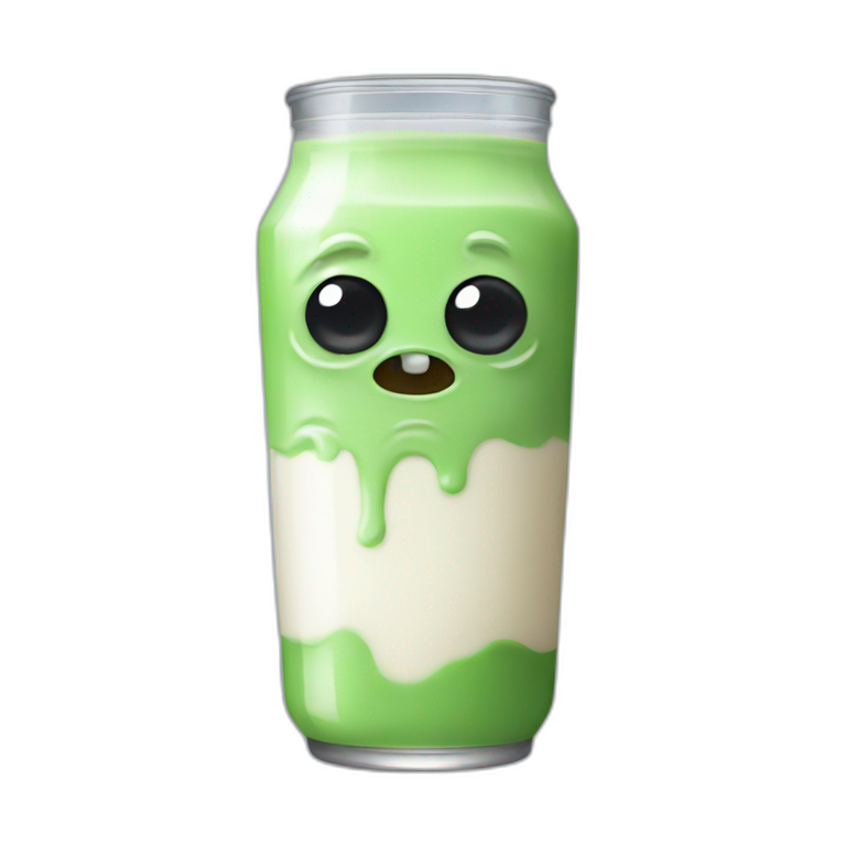 Alien milk emoji