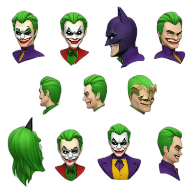 Joker contre batman  emoji