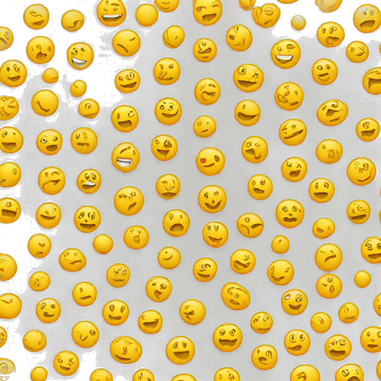 round emoji yellow emoji