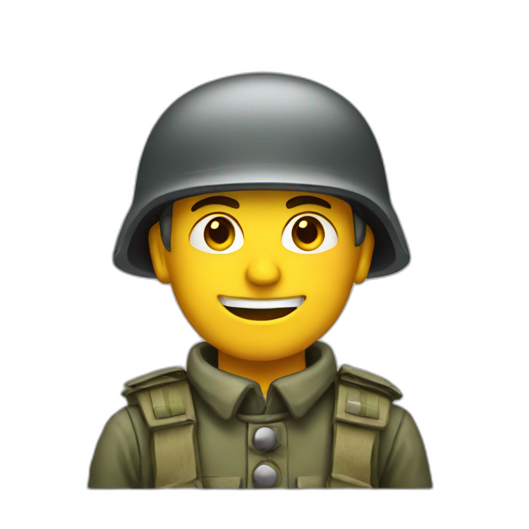 German Soldier emoji