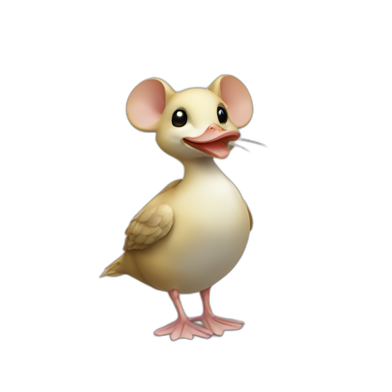 mouse of duck emoji