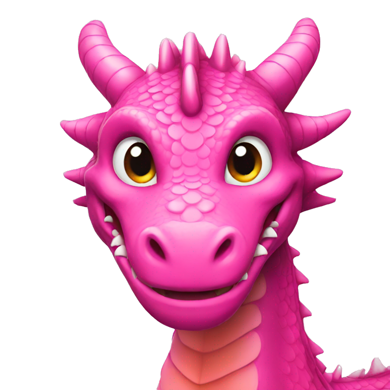 pink dragon emoji